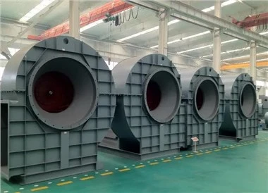 Yuqori havo oqimi o'rta bosimli santrifüj blower ishlatiladigan sanoat fanatlar